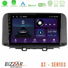 Bizzar xt Series Hyundai Kona 2018-2023 4core Android12 2+32gb Navigation Multimedia Tablet 9 u-xt-Hy0342