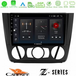 Cadence z Series bmw 1series E81/e82/e87/e88 (Manual A/c) 8core Android12 2+32gb Navigation Multimedia Tablet 9 u-z-Bm1011