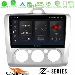 Cadence z Series Ford Focus Manual ac 8core Android12 2+32gb Navigation Multimedia Tablet 9 u-z-Fd0041m