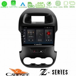 Cadence z Series Ford Ranger 2012-2016 8core Android12 2+32gb Navigation Multimedia Tablet 9 u-z-Fd0591