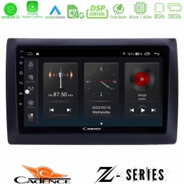Cadence z Series Fiat Stilo 8core Android12 2+32gb Navigation Multimedia Tablet 9 u-z-Ft037n