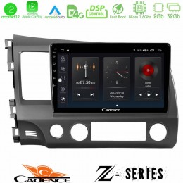 Cadence z Series Honda Civic 2006-2011 8core Android12 2+32gb Navigation Multimedia Tablet 9 u-z-Hd908