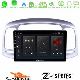 Cadence z Series Hyundai Accent 2006-2011 8core Android12 2+32gb Navigation Multimedia Tablet 9 u-z-Hy0711