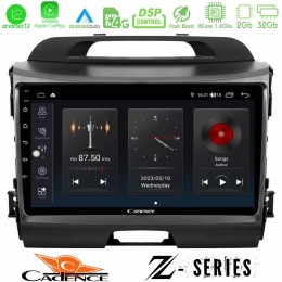 Cadence z Series kia Sportage 8core Android12 2+32gb Navigation Multimedia Tablet 9 u-z-Ki0034
