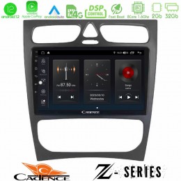 Cadence z Series Mercedes c Class (W203) 8core Android12 2+32gb Navigation Multimedia Tablet 9 u-z-Mb0925