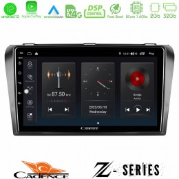 Cadence z Series Mazda 3 2004-2009 8core Android12 2+32gb Navigation Multimedia Tablet 9 u-z-Mz0245
