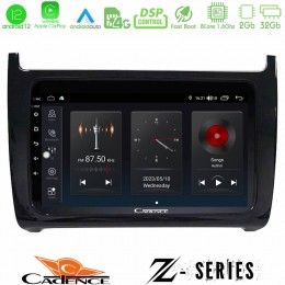 Cadence z Series vw Polo 8core Android12 2+32gb Navigation Multimedia Tablet 9 u-z-Vw6901bl