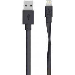 Belkin MIXIT↑ Flat Lightning to USB Cable - F8J148bt04-BLK