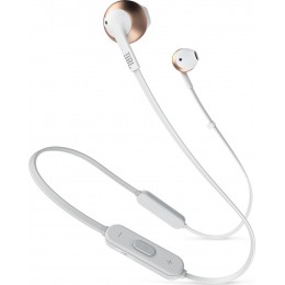 JBL Tune 205BT Wireless Bluetooth Handsfree Ακουστικά άσπρο-ροζχρυσό