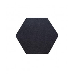 Audiodesigner ECOPLAN® Hexagon Ηχοαπορροφητικά Πάνελ 35 cm Μαύρο (Σετ 4 Τεμαχίων)-