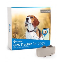 Tractive DOG 4 GPS Παρακολούθησης δραστηριότητας σκύλου - Coffee (Τεμάχιο)-