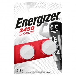 Energizer Μπαταρίες Λιθίου Ρολογιών CR2450 3V 2τμχ (10525551) (ENE10525551)