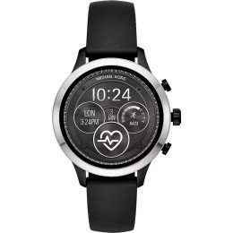 Michael Kors Access Runway Stainless Steel 41mm Smartwatch με Παλμογράφο Μαύρο (MKT5049) (MCKMKT5049)