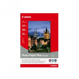 Canon Φωτογραφικό Χαρτί A3+ Semi Gloss 260g/m² 20 Φύλλα (1686B032) (CAN-SG201A3)