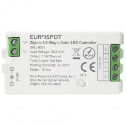 EuroSpot Led Controller ZigBee 3.0 για Μονόχρωμη Ταινία