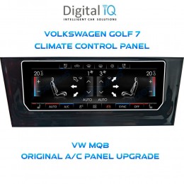 DIGITAL IQ CCP 747_CP (6.9") (MQB) VW GOLF 7 mod. 2013-2020 CLIMATE CONTROL PANEL