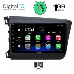 DIGITAL IQ RSA 11904D_GPS (9inc) MULTIMEDIA TABLET OEM HONDA CIVIC  4Doors mod. 2012-2016