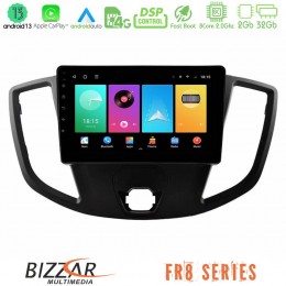 Bizzar fr8 Series Ford Transit 2014-&Gt; 8core Android13 2+32gb Navigation Multimedia Tablet 9 u-fr8-Fd1554