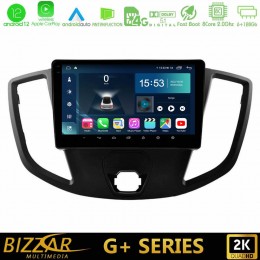Bizzar g+ Series Ford Transit 2014-> 8core Android12 6+128gb Navigation Multimedia Tablet 9 u-g-Fd1554