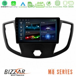 Bizzar m8 Series Ford Transit 2014-&Gt; 8core Android13 4+32gb Navigation Multimedia Tablet 9 u-m8-Fd1554