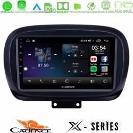 Cadence x Series Fiat 500x 8core Android12 4+64gb Navigation Multimedia Tablet 9 u-x-Ft230