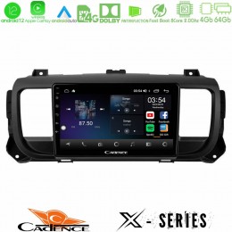Cadence x Series Citroen/peugeot/opel/toyota 8core Android12 4+64gb Navigation Multimedia Tablet 9 u-x-Pg0950