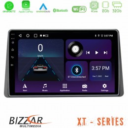 Bizzar xt Series Dacia Duster 2019-> 4core Android12 2+32gb Navigation Multimedia Tablet 9 u-xt-Dc0628
