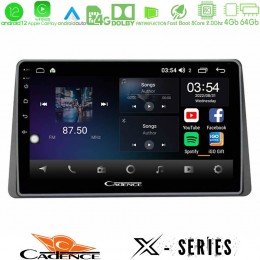 Cadence x Series Dacia Duster 2019-> 8core Android12 4+64gb Navigation Multimedia Tablet 9 u-x-Dc0628