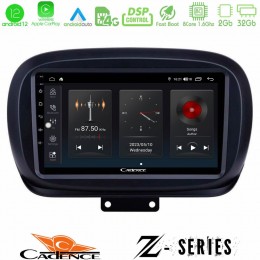 Cadence z Series Fiat 500x 8core Android12 2+32gb Navigation Multimedia Tablet 9 u-z-Ft230