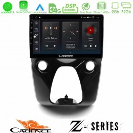 Cadence z Series Toyota Aygo | Citroen c1 | Peugeot 108 8core Android12 2+32gb Navigation Multimedia 10 u-z-Ty0900