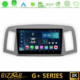 Bizzar g+ Series Jeep Grand Cherokee 2005-2007 8core Android12 6+128gb Navigation Multimedia Tablet 10 u-g-Jp1152