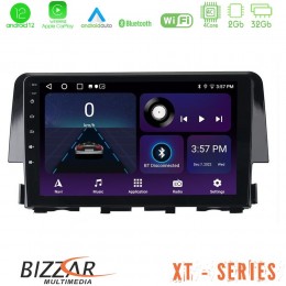 Bizzar xt Series Honda Civic 2016-2020 4core Android12 2+32gb Navigation Multimedia 9 u-xt-Hd0058