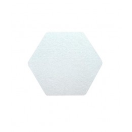 Audiodesigner ECOPLAN® Hexagon Ηχοαπορροφητικά Πάνελ 17,3 cm Λευκό (Σετ 4 Τεμαχίων) 25519