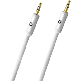 Oehlbach i-Connect J  Καλώδιο ήχου 3.5mm Jack - 3.5mm Jack 1.5m Λευκό (Τεμάχιο) 12045