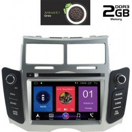IQ-AN8029M_GPS TOYOTA YARIS 2006-2011 ANDROID 9 PIE