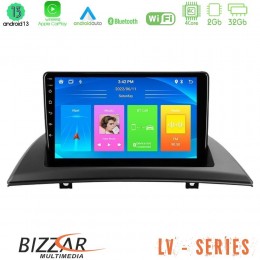 Bizzar lv Series bmw x3 e83 4core Android 13 2+32gb Navigation Multimedia Tablet 9 u-lv-Bm0780