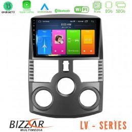 Bizzar lv Series Daihatsu Terios 4core Android 13 2+32gb Navigation Multimedia Tablet 9 u-lv-Dh0001