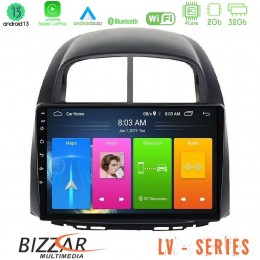 Bizzar lv Series Daihatsu Sirion/subaru Justy 4core Android 13 2+32gb Navigation Multimedia Tablet 10 u-lv-Dh0038