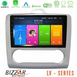 Bizzar lv Series Ford Focus Auto ac 4core Android 13 2+32gb Navigation Multimedia Tablet 9 u-lv-Fd0041a