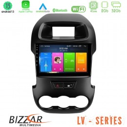 Bizzar lv Series Ford Ranger 2012-2016 4core Android 13 2+32gb Navigation Multimedia Tablet 9 u-lv-Fd0591