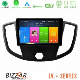 Bizzar lv Series Ford Transit 2014-&Gt; 4core Android 13 2+32gb Navigation Multimedia Tablet 9 u-lv-Fd1554