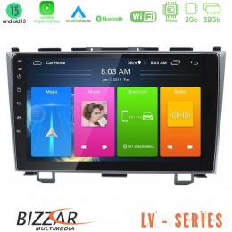 Bizzar lv Series Honda crv 4core Android 13 2+32gb Navigation Multimedia Tablet 9 u-lv-Hd0110
