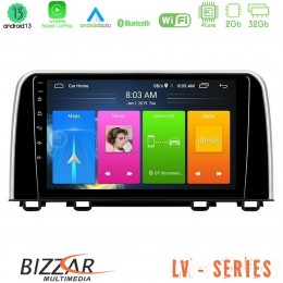 Bizzar lv Series Honda cr-v 2019-&Gt;4core Android 13 2+32gb Navigation Multimedia Tablet 10 u-lv-Hd0160