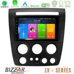 Bizzar lv Series Hummer h3 2005-2009 4core Android 13 2+32gb Navigation Multimedia Tablet 9 u-lv-Hu003n