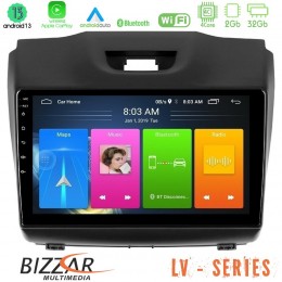 Bizzar lv Series Isuzu d-max 2012-2019 4core Android 13 2+32gb Navigation Multimedia Tablet 9 u-lv-Iz588