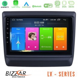 Bizzar lv Series Isuzu d-max 2020-2023 4core Android 13 2+32gb Navigation Multimedia Tablet 9 u-lv-Iz715