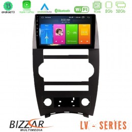 Bizzar lv Series Jeep Commander 2007-2008 4core Android 13 2+32gb Navigation Multimedia Tablet 9 u-lv-Jp026n
