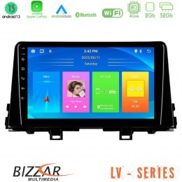 Bizzar lv Series kia Picanto 2017-2021 4core Android 13 2+32gb Navigation Multimedia Tablet 9 u-lv-Ki0756