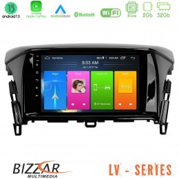 Bizzar lv Series Mitsubishi Eclipse Cross 4core Android 13 2+32gb Navigation Multimedia Tablet 9 u-lv-Mt2021