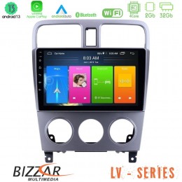 Bizzar lv Series Subaru Forester 2003-2007 4core Android 13 2+32gb Navigation Multimedia Tablet 9 u-lv-Su0470